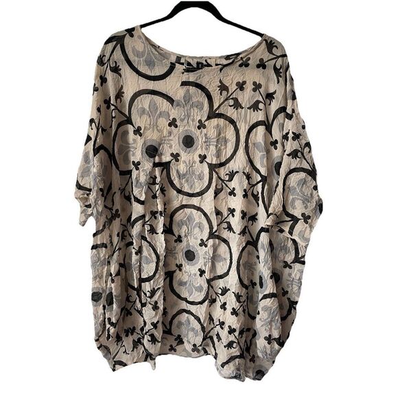 Gershom Bram Women's Printed Turino Tunic Size Large - Picture 1 of 3
